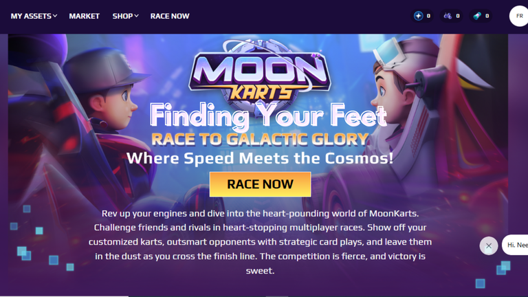 Finding Your Feet In MoonKarts 