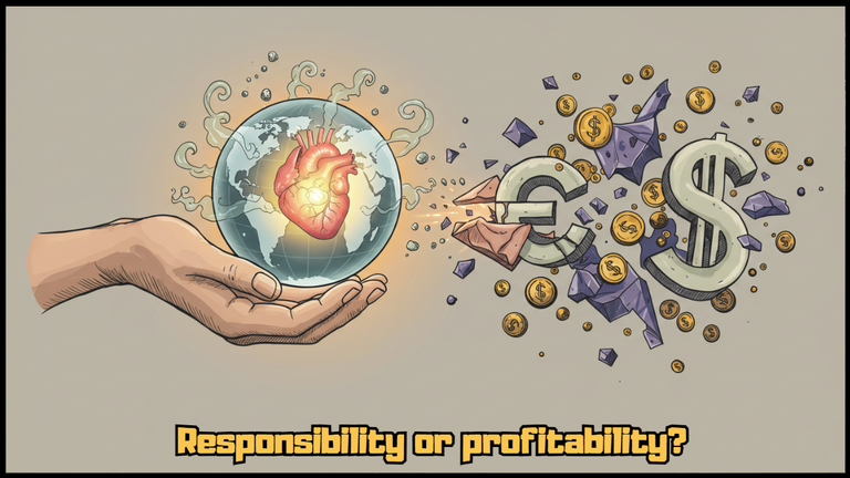 Responsibility or profitability?