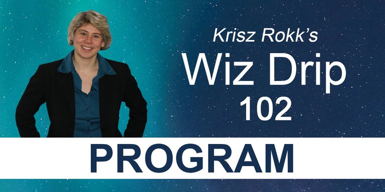 Krisz Rokk's Wiz Drip 102 - Program