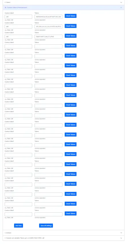 Update: Token Statistic on hivegadgets.com - Token Statistik auf hivegadgets.com