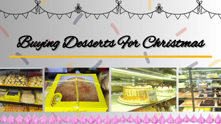 Buying Desserts For Christmas