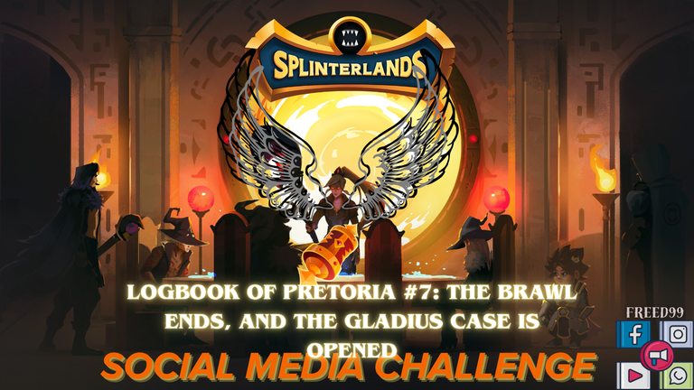 Logbook of Pretoria #7: The brawl ends and the gladius case is opened. Social Medial Challenge(En/Es).