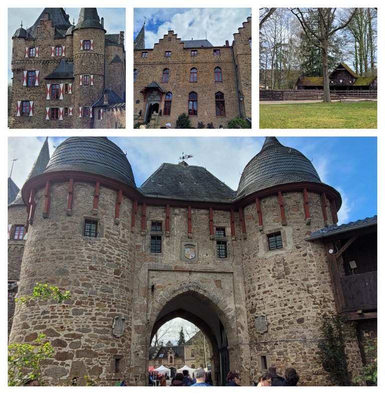 Castle Satzvey Collage