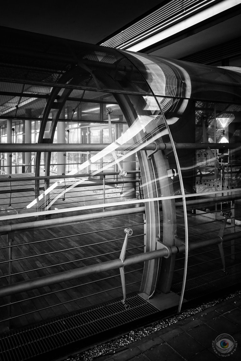 Congress Center Leipzig Glass Tunnel