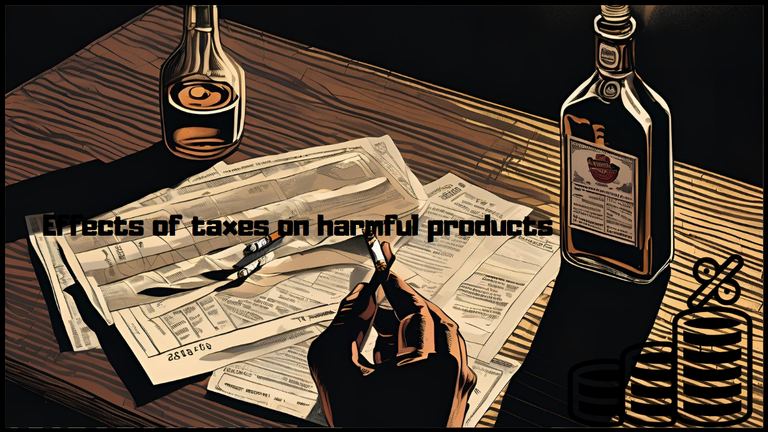 Effects of taxes on harmful products [EN/PT]