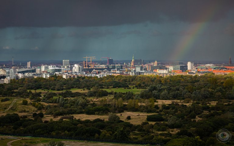 Copenhagen Rainbow Skyline