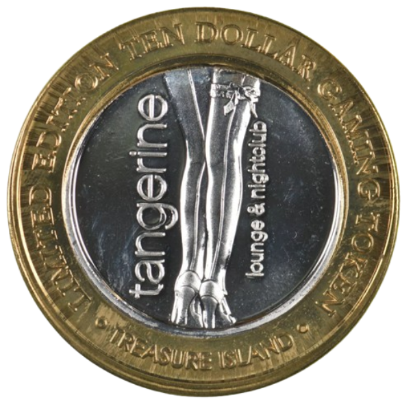 Tangerine Nightclub Silver From Treasure Island