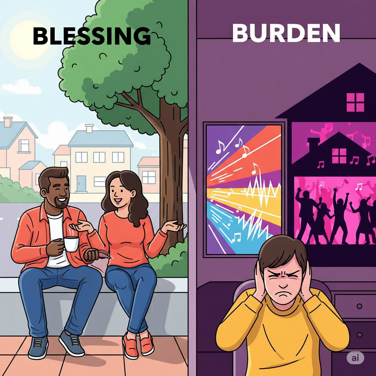 Neighbors: The Blessing and the Burden