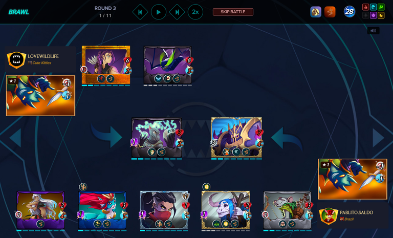 Battle Progress