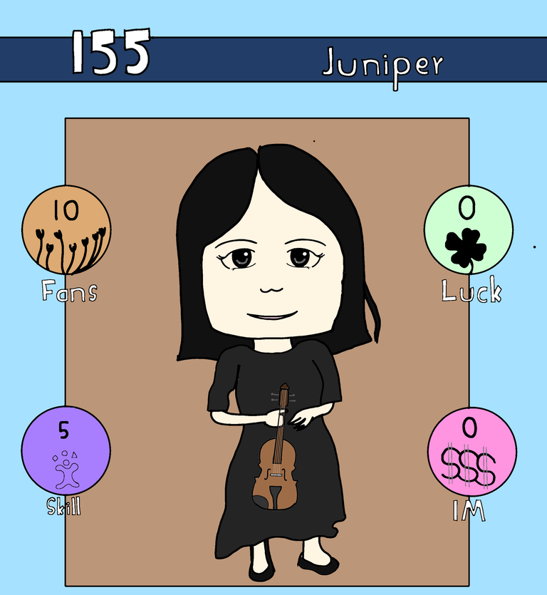 Drawing 155 Juniper For Rising Star Game