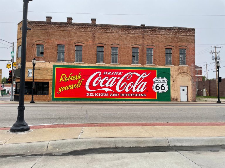 Fresh Coke sign