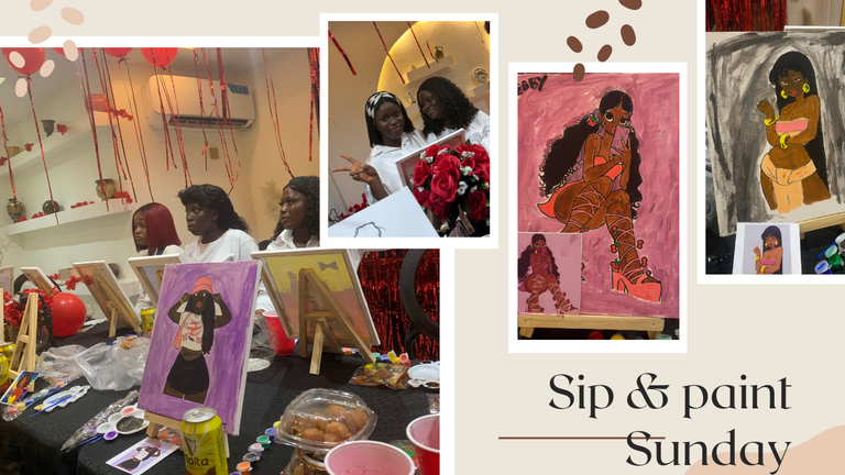 SIP AND PAINT FUN SUNDAY
