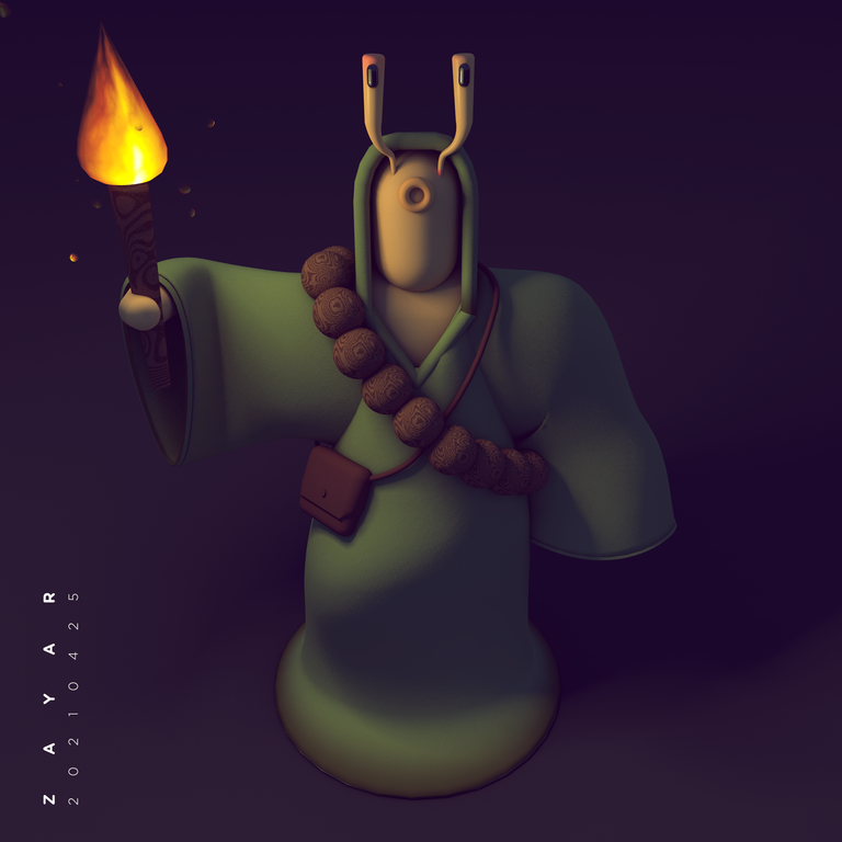 About of 3D Character on C4D