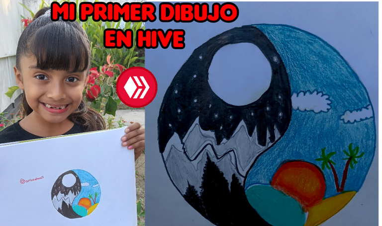 Mi primer dibujo en HIVE //My first drawing in HIVE