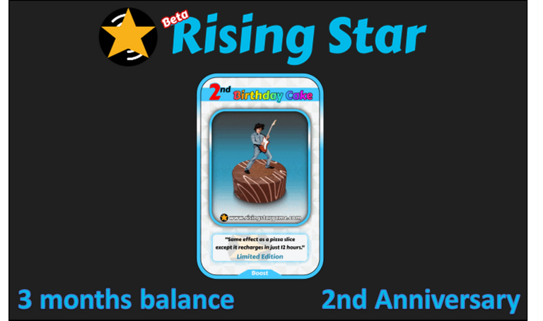 Rising Star - end of 2nd anniversary and game balance