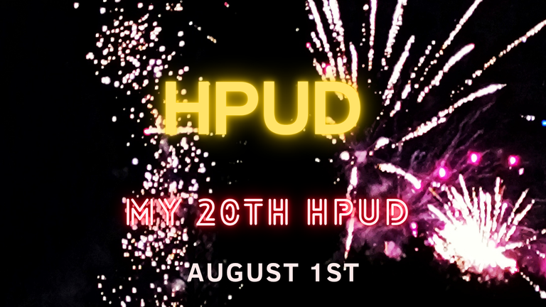 20th participation - HPUD August 1st 2025 - I'm now at  4132 HP 😎 Eceny points giveaway inside 🍓