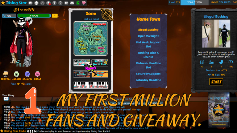 My first million fans and giveaway.#31 (End 22/02 00:00 UTC)  [Esp/Eng]