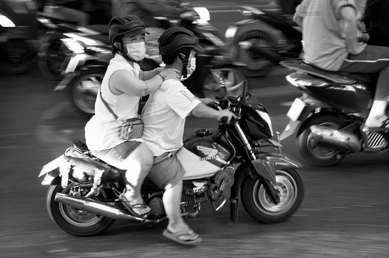 Evening traffic