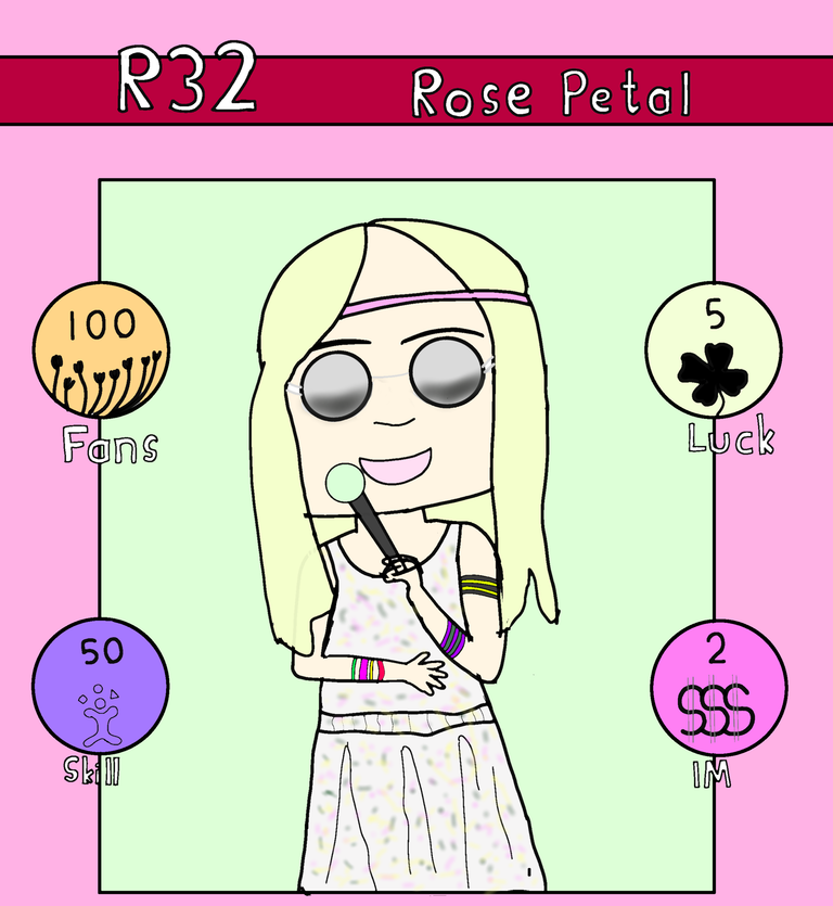 Drawing R32 Rose Petal For Rising Star Game
