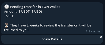 Tipping to normies through Telegram Wallet