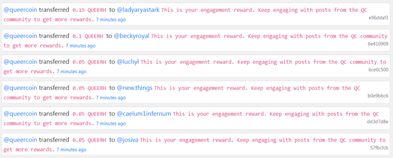 engagement and sharing rewards contest 135