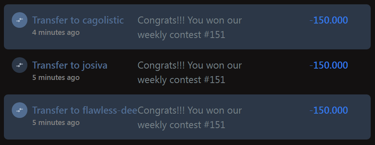 Ecency Points rewards QC Contest 151