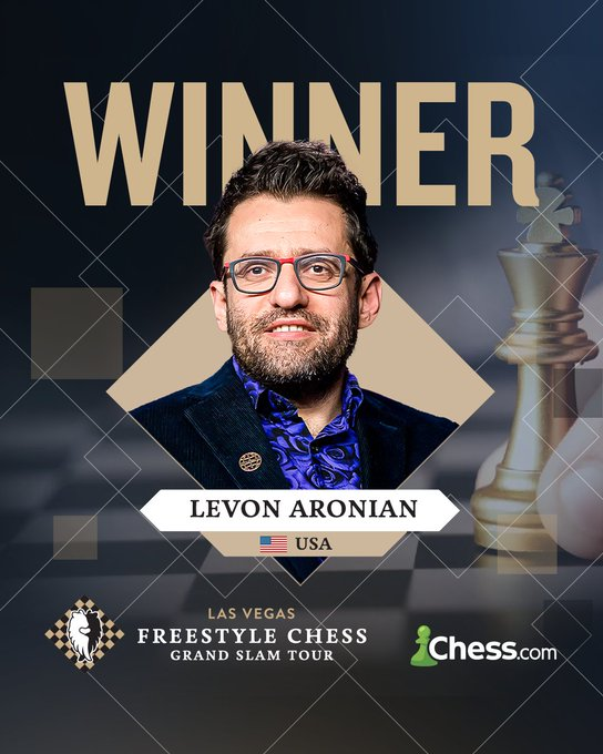 Aronian Wins Freestyle Chess in Las Vegas