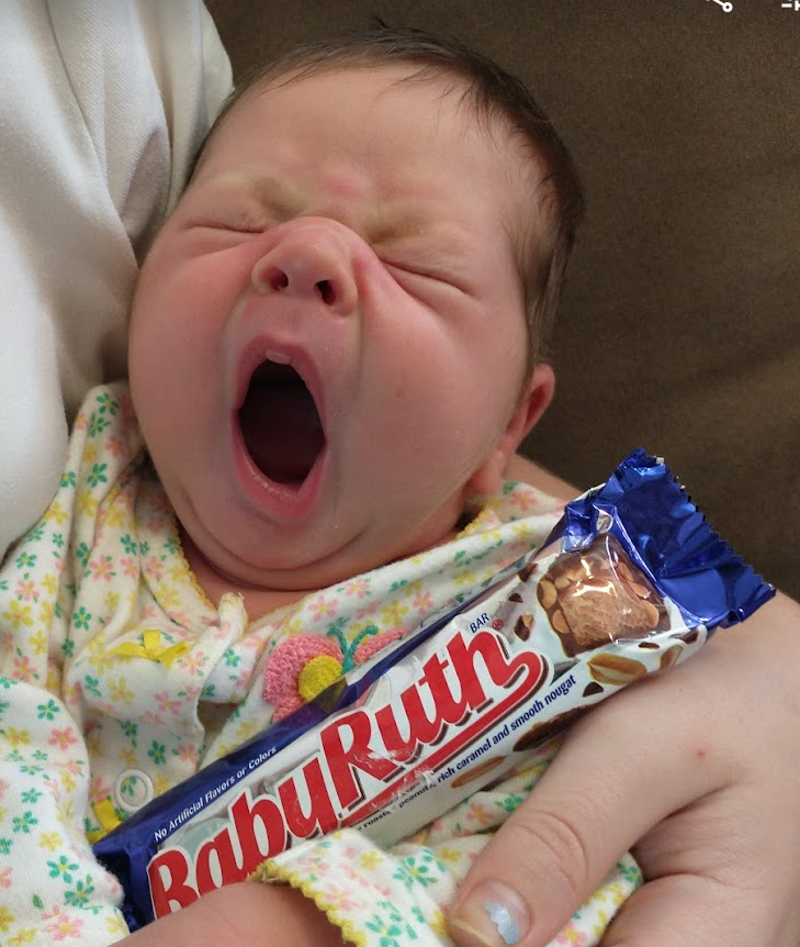 Baby's First Birthday!  Baby Ruth is ONE!