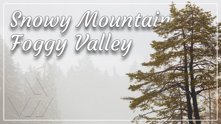 Snowy Mountains : Foggy Valley