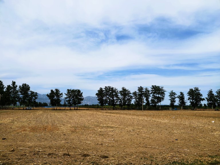 Vast Agricultural Area In The Northern Beijing