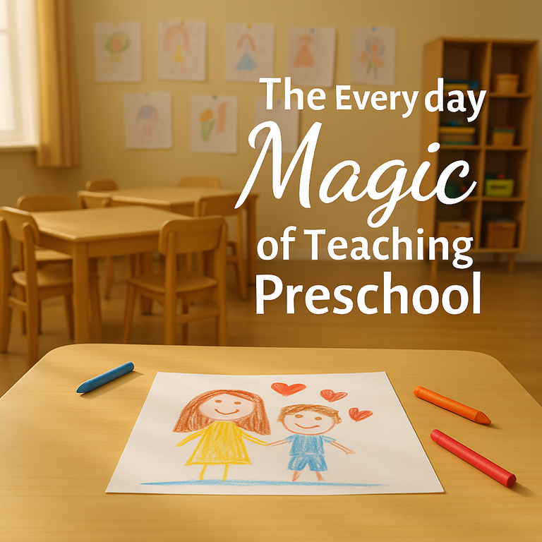 💛 The Everyday Magic of Teaching Preschool \💛 Magiczna codzienność nauczycielki przedszkola