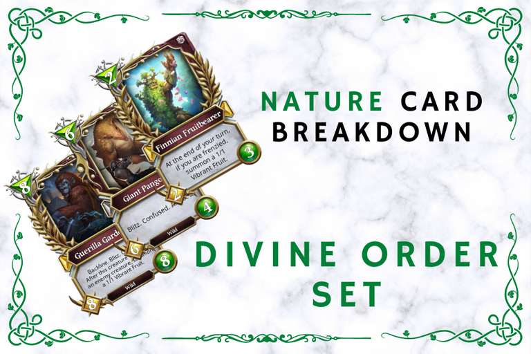 Nature Card Divine Order Set (December 2021) —