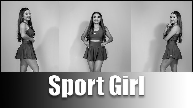 Sport Girl studio photography - Monomad Challenge