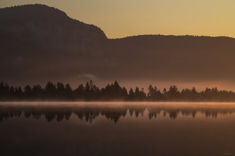 Autumnal Sunrise at the Reservoir