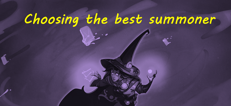 Choosing the Best Summoner in Splinterlands