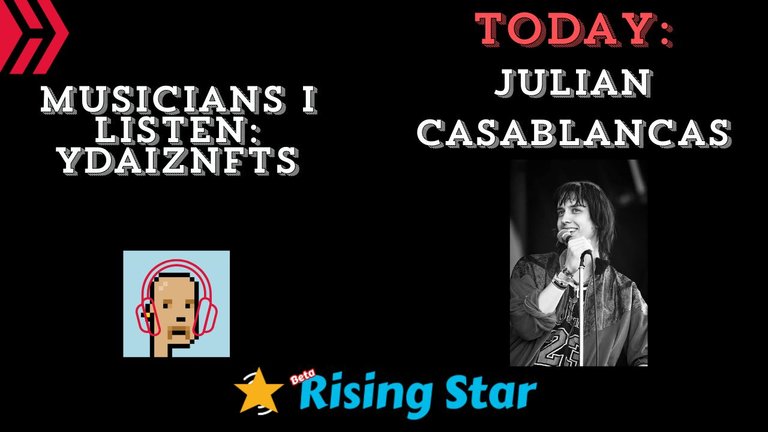 Musicians I listen: ydaiznfts (Julian Casablancas) - and the daily starpro [11/09/2024]