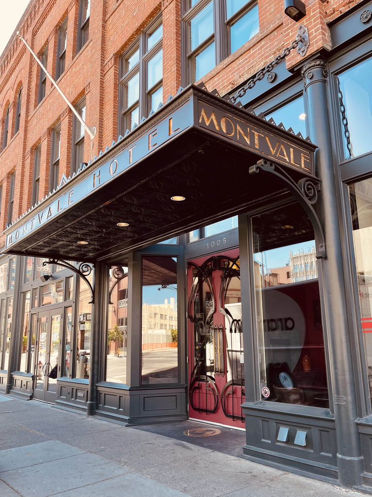 The Montvale Hotel, Spokane's oldest, built in 1889 in the post-Great Fire boom. Alessandra