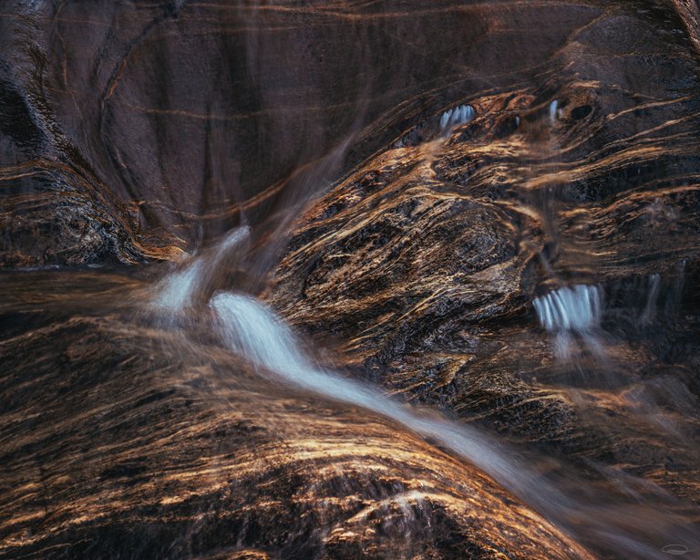 Abstract Photography | Intimate Landscape Photography - flowing water
