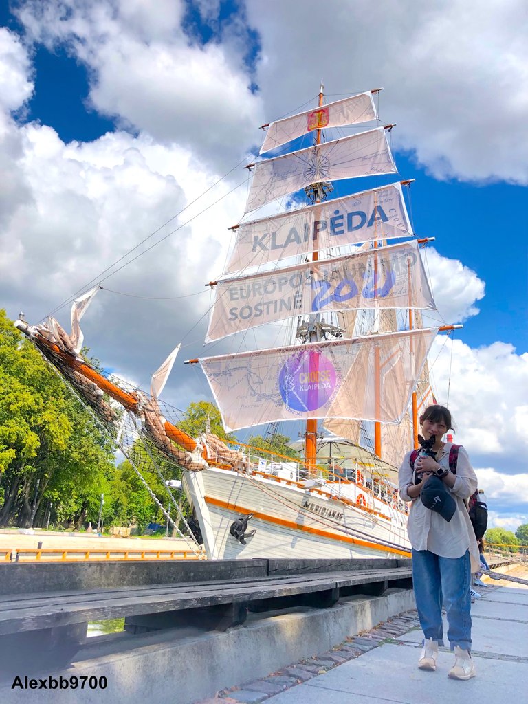 The well-known vessel Maridian of Klaipeda