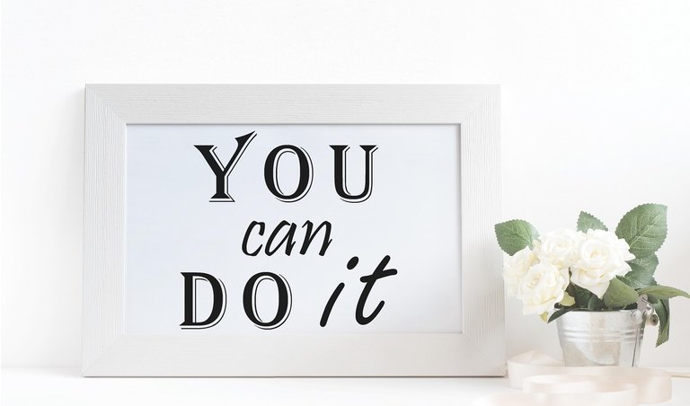 STAYING ENCOURAGED AND OPTIMISTIC, GIVING UP IS NEVER AN OPTION.