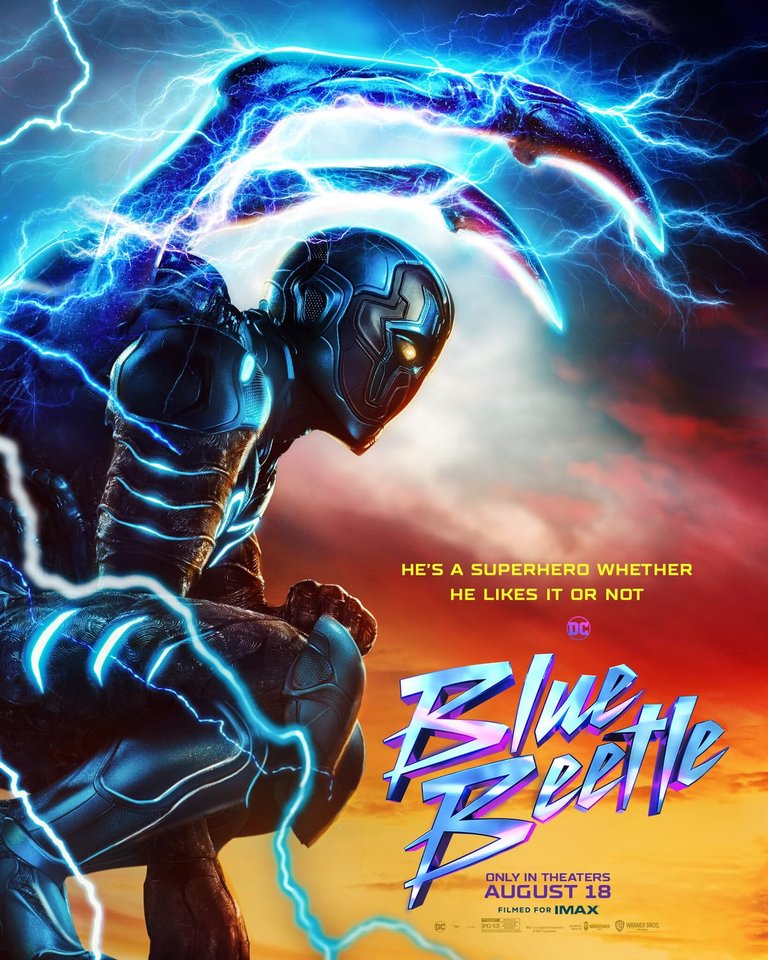 Blue Beetle to the rescue… 
