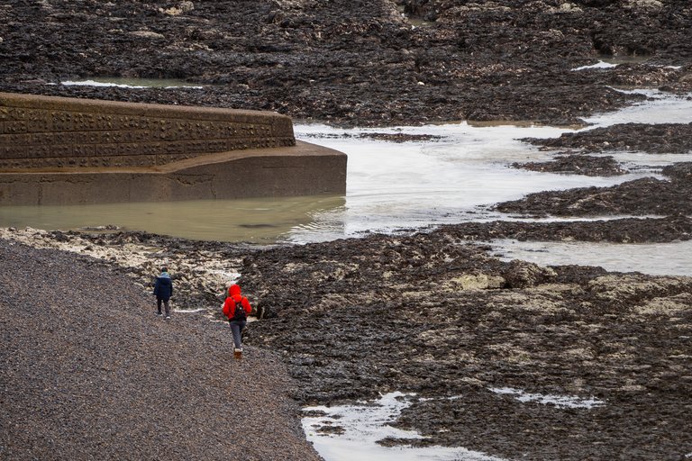 A bracing day by the sea