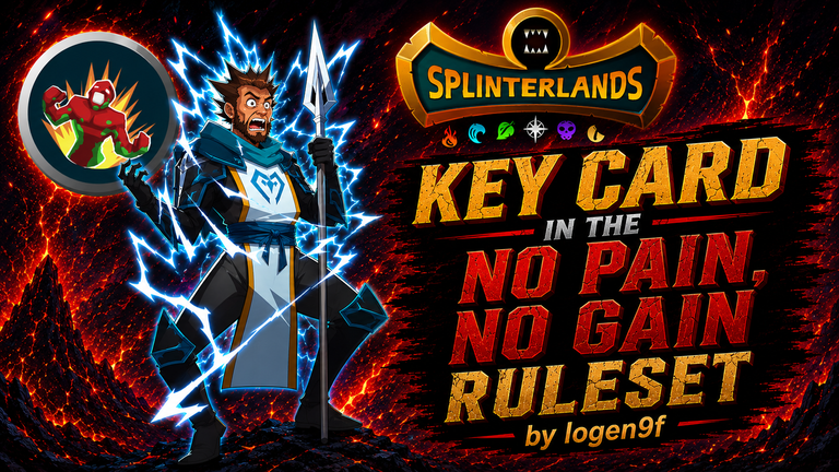 Key Card in the No Pain, No Gain Ruleset