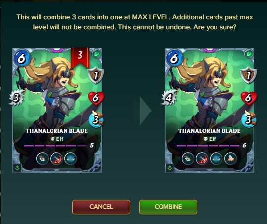 Road to Full Max Epic Reward Cards