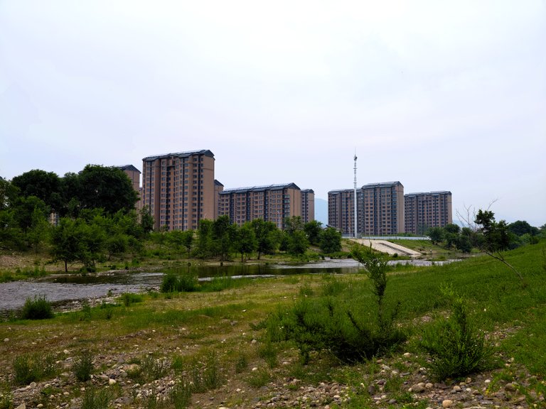 Where River Bed And The City Meets Together 