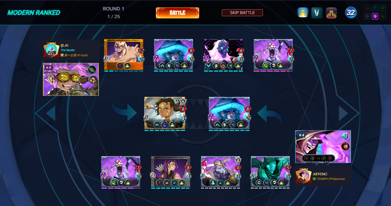 Cryptic battle
