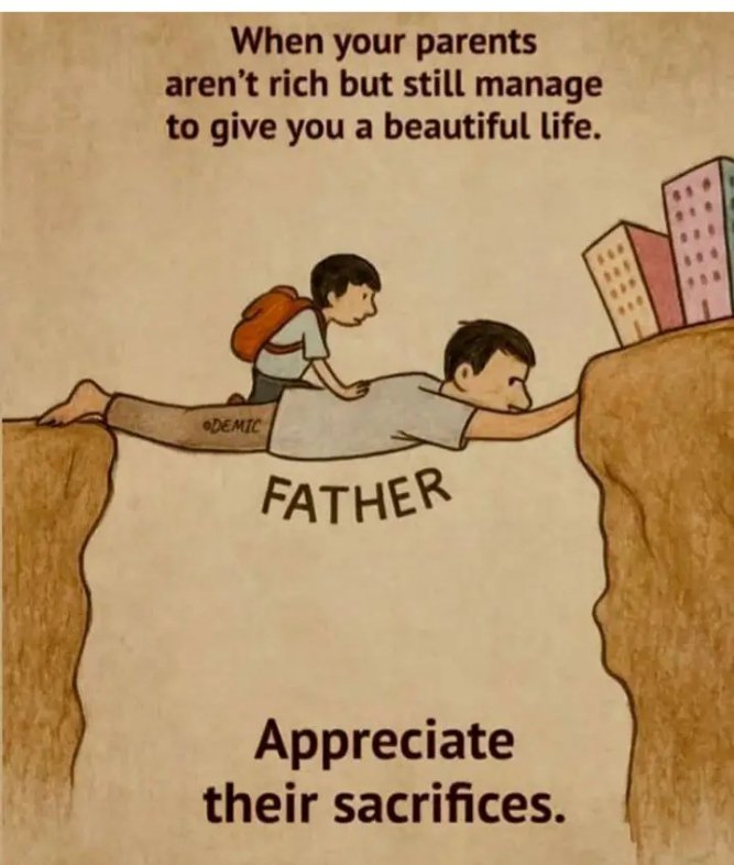 Father’s Day: Because fathers deserve more than just a day.