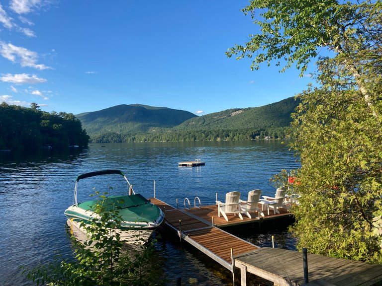 Dock and swim platform