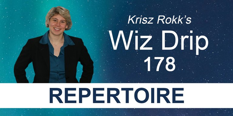 Krisz Rokk's Wiz Drip 178. Repertoire