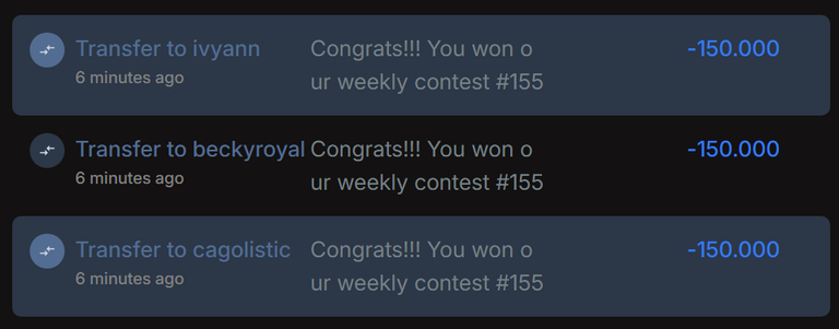 Ecency Points rewards QC Contest 155